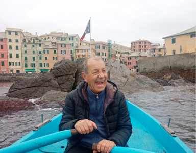 Genoa, a Boccadasse anno nuovo, bandiera nuova