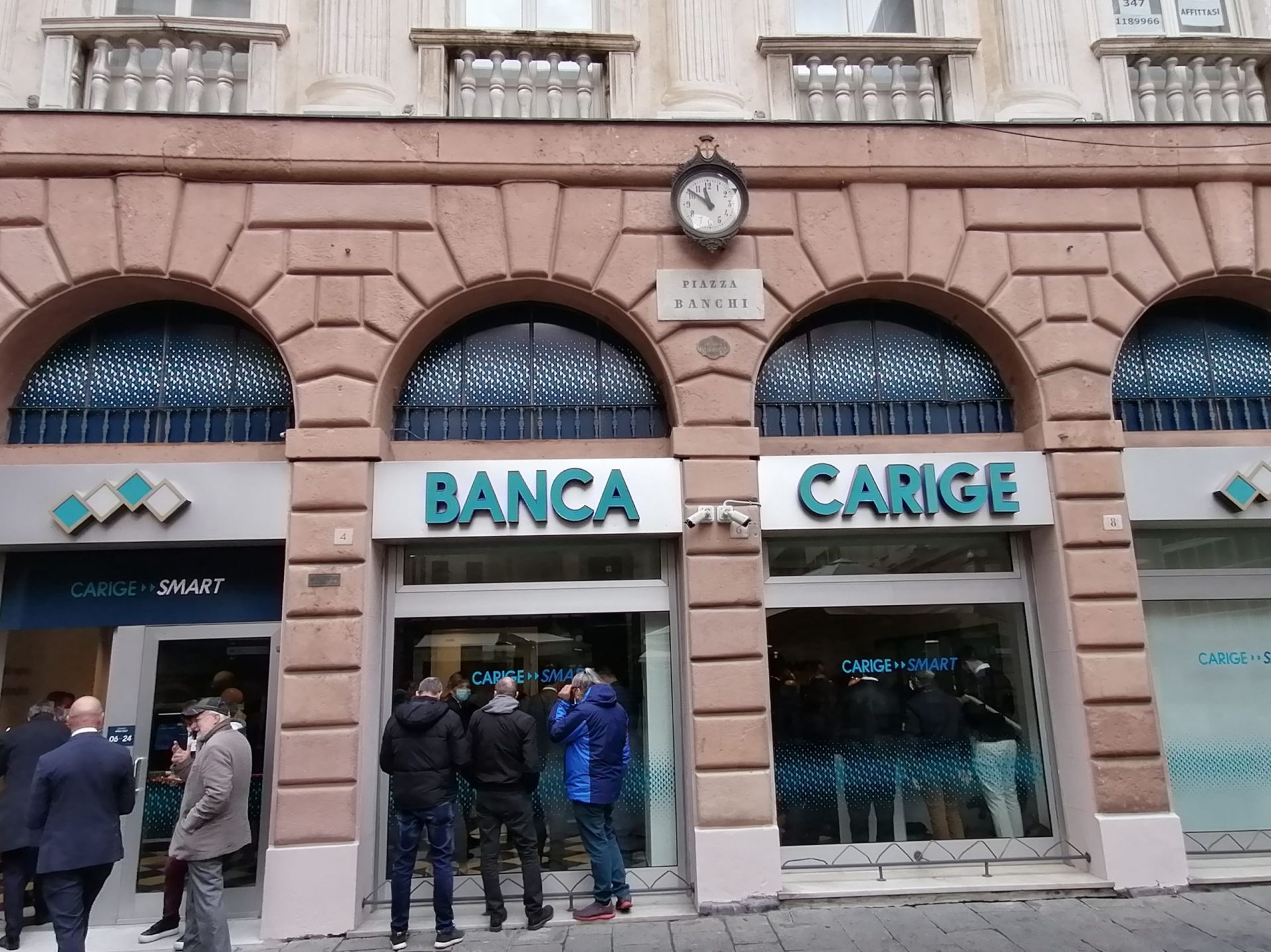 Banca Carige appetita da Credit Agricole, gran balzo in Borsa