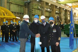 Fincantieri lancia l'attività produttiva per il primo sottomarino Nfs della Marina Militare