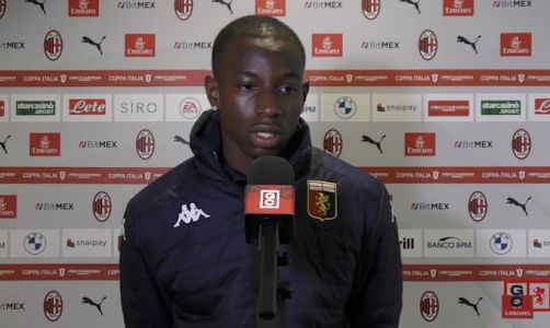 Genoa, Yeboah: "Abbiamo lottato fino alla fine: ora avanti a testa alta"