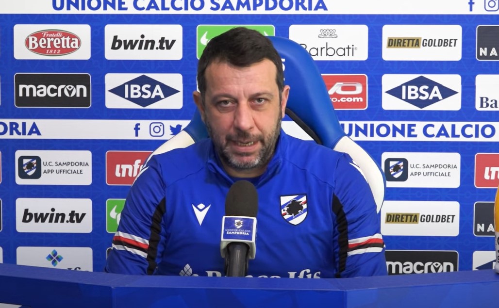 Sampdoria, D'Aversa: "Contro il Torino riprendiamo il cammino del girone d'andata"
