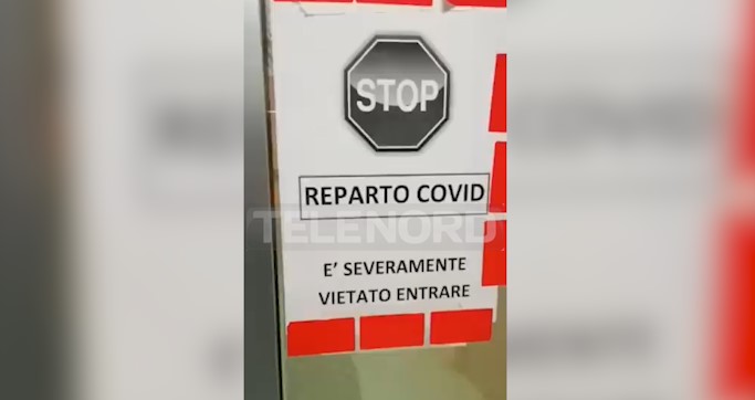 San Martino, letti vuoti e corridoi deserti a malattie infettive: il video che impazza fra no vax e negazionisti 