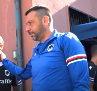 Sampdoria, D'Aversa: "Scendo dalla nave, dico ai marinai di pensare alle belle partite"