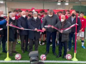 Genova, il sindaco Bucci: "Nel 2024 saremo capitale europea dello Sport, stiamo adeguando i nostri impianti"