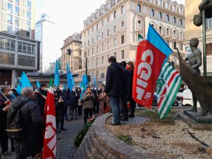 Guido Rossa, in Largo XII Ottobre il ricordo di Cgil, Cisl e Uil
