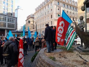 Guido Rossa, in Largo XII Ottobre il ricordo di Cgil, Cisl e Uil