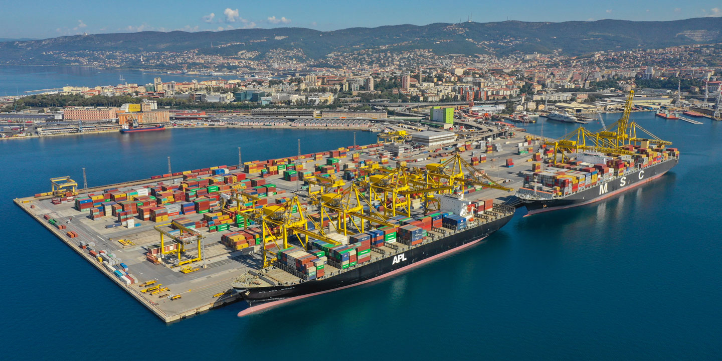 Trieste è il primo porto ferroviario d'Italia, leggero calo dei container