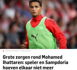 Sampdoria, Ihattaren capitolo chiuso: risolto il prestito con la Juventus