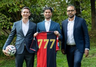 Genoa, la proprietà arrivata da Miami per l'ultimo giorno di mercato