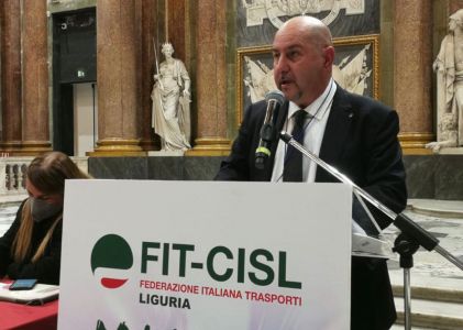 Fit Cisl Liguria, Scognamillo riconfermato segretario generale: "Diga foranea opera cardine per Genova e l'Italia"