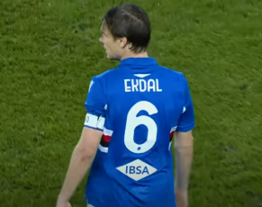 Sampdoria, Ekdal non al meglio: a Milano dovrebbe partire dalla panchina