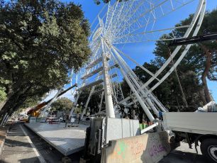 I gestori della Ruota Panoramica: "Ci trasferiamo sul Garda: speriamo di tornare"