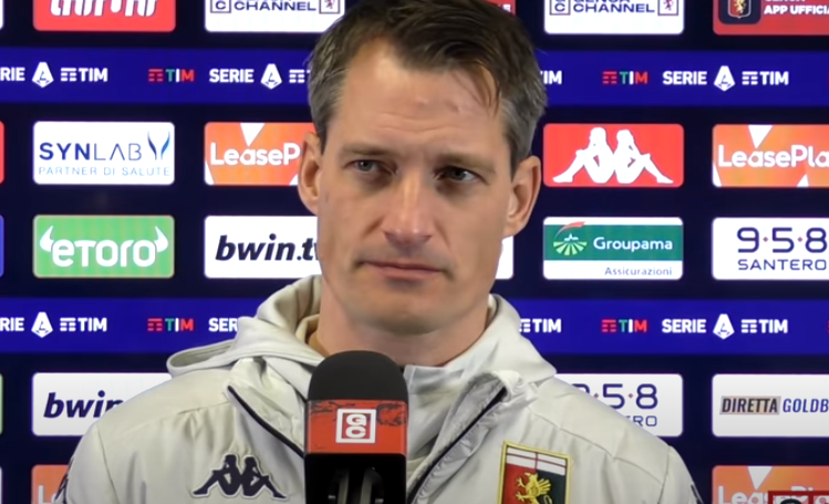 Genoa, Blessin: "Sono tutte finali, avanti con coraggio e fiducia"