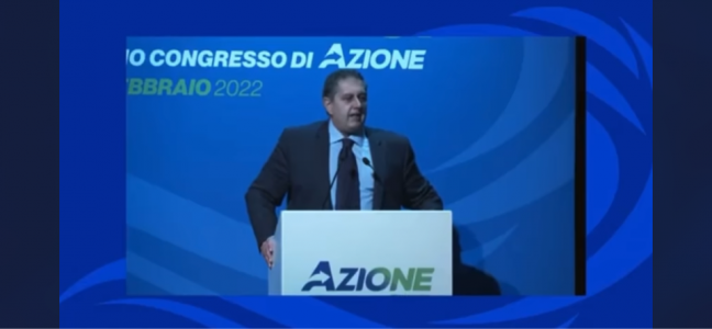 Politica, Toti al congresso di Azione: "Con Calenda idee comuni ma anche differerenze"