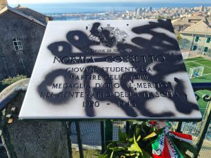 Genova: vandalizzata la targa in memoria di Norma Cossetto, vittima delle foibe