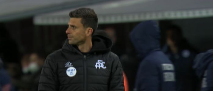 Spezia, Thiago Motta: "Abbiamo giocato solo 15 minuti"