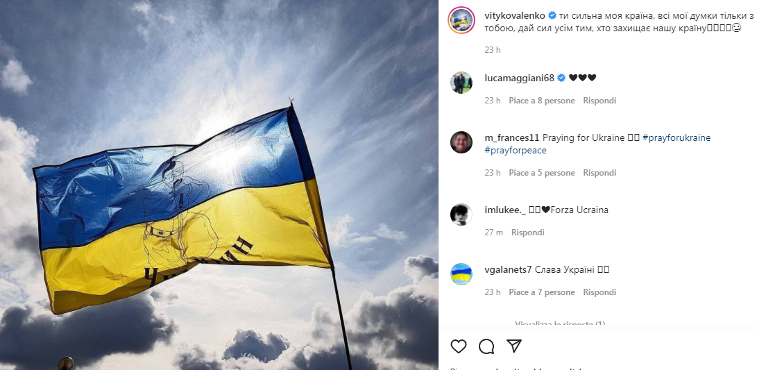 Spezia, Thiago Motta: "Vicini a Kovalenko in un momento tanto difficile"