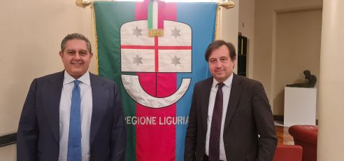 Genova, Toti incontra il sindaco di Savona Marco Russo: "Piena collaborazione"