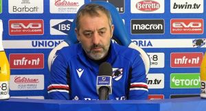 Sampdoria, Giampaolo: "L'Atalanta è squadra che ti azzanna"