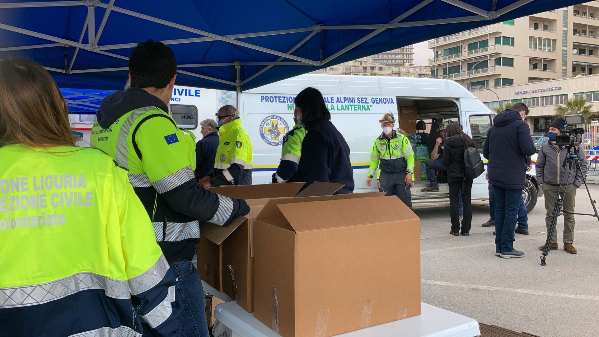 Ucraina, hub di Piazzale Kennedy partito. Servono coperte e cibo a lunga conservazione