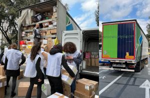 Genova, è partito il primo camion di aiuti verso l'Ucraina