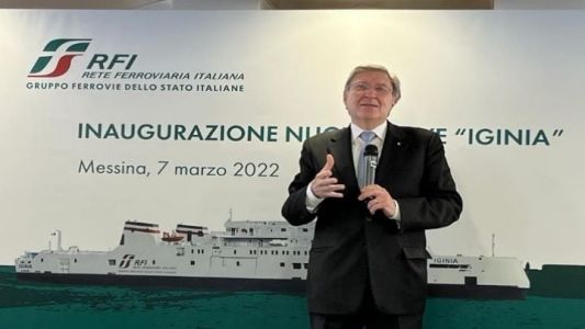 Ecco 'Iginia', la nave green di Rfi per attraversare lo Stretto di Messina