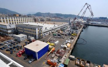 Genova, c'è la firma sulla Fase 2 del ribaltamento a mare di Fincantieri