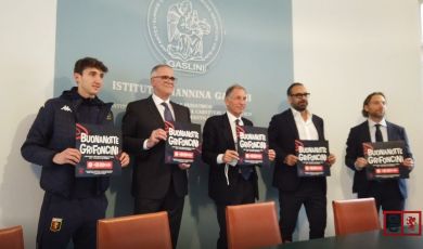 "Buonanotte Grifoncini", un podcast con le fiabe lette dai giocatori del Genoa per i bimbi del Gaslini