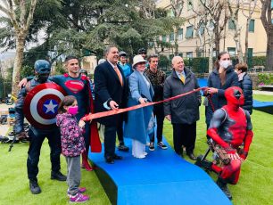 Genova, Gaslini: una pista per moto e bici per i piccoli pazienti