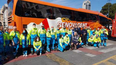 Telenord in viaggio verso il confine ucraino-polacco con la missione umanitaria delle Misericordie