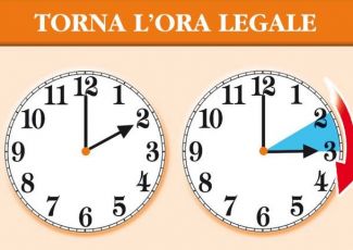 È tornata l'ora legale: lancette avanti di un'ora