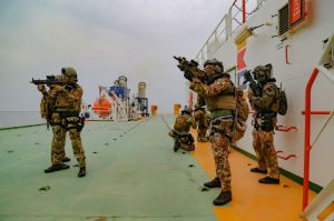 Esercitazione anti-pirateria nel Golfo di Guinea