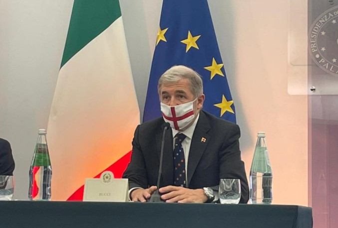 Diga foranea, Bucci: "Andiamo avanti, se ci saranno intoppi li supereremo come sempre"