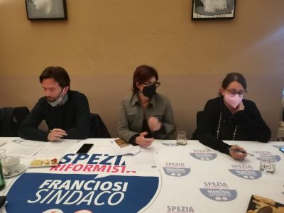 La Spezia, la candidatura di Antonella Franciosi: "Noi l'ago della bilancia"