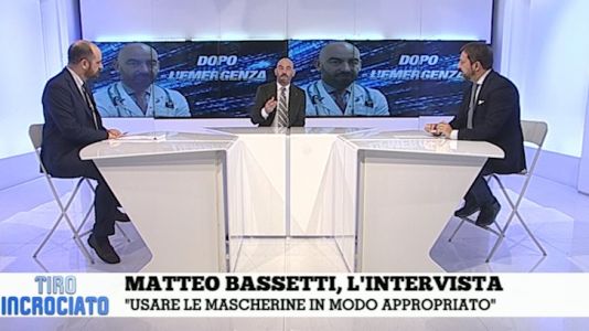 Bassetti a "Tiro incrociato": "Non farei la quarta dose con vaccino originario: ne serve uno che copra le varianti"