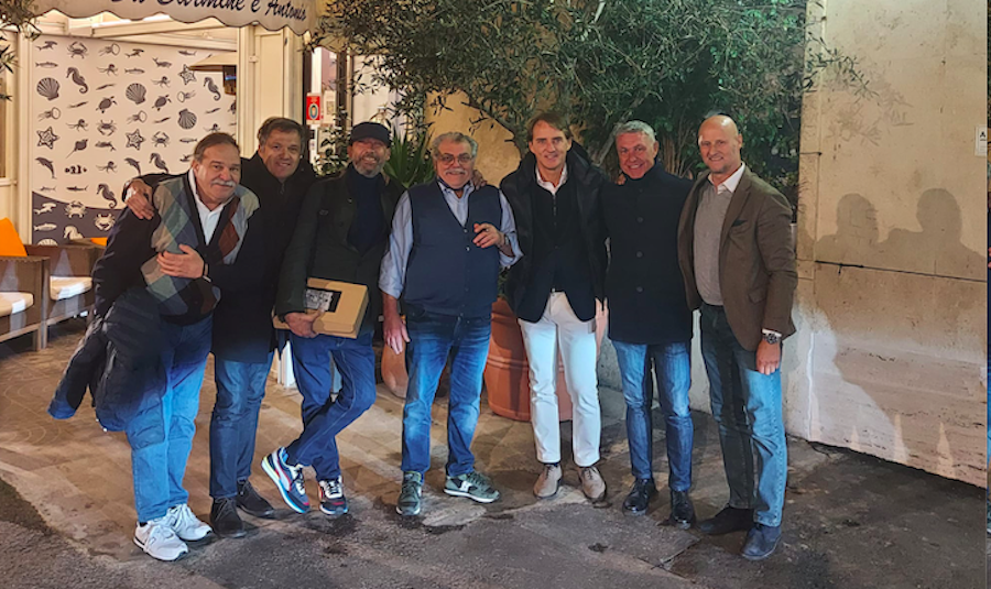 Sampdoria, gli "eroi" dello scudetto a cena a Quinto