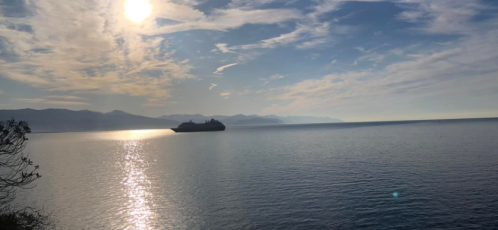 Portofino, arrivata la prima nave da crociera della stagione
