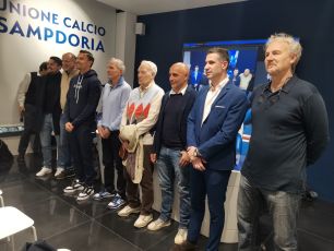 Una storia dei portieri a Sampcity. Audero: "Bello confrontarsi con questi campioni"