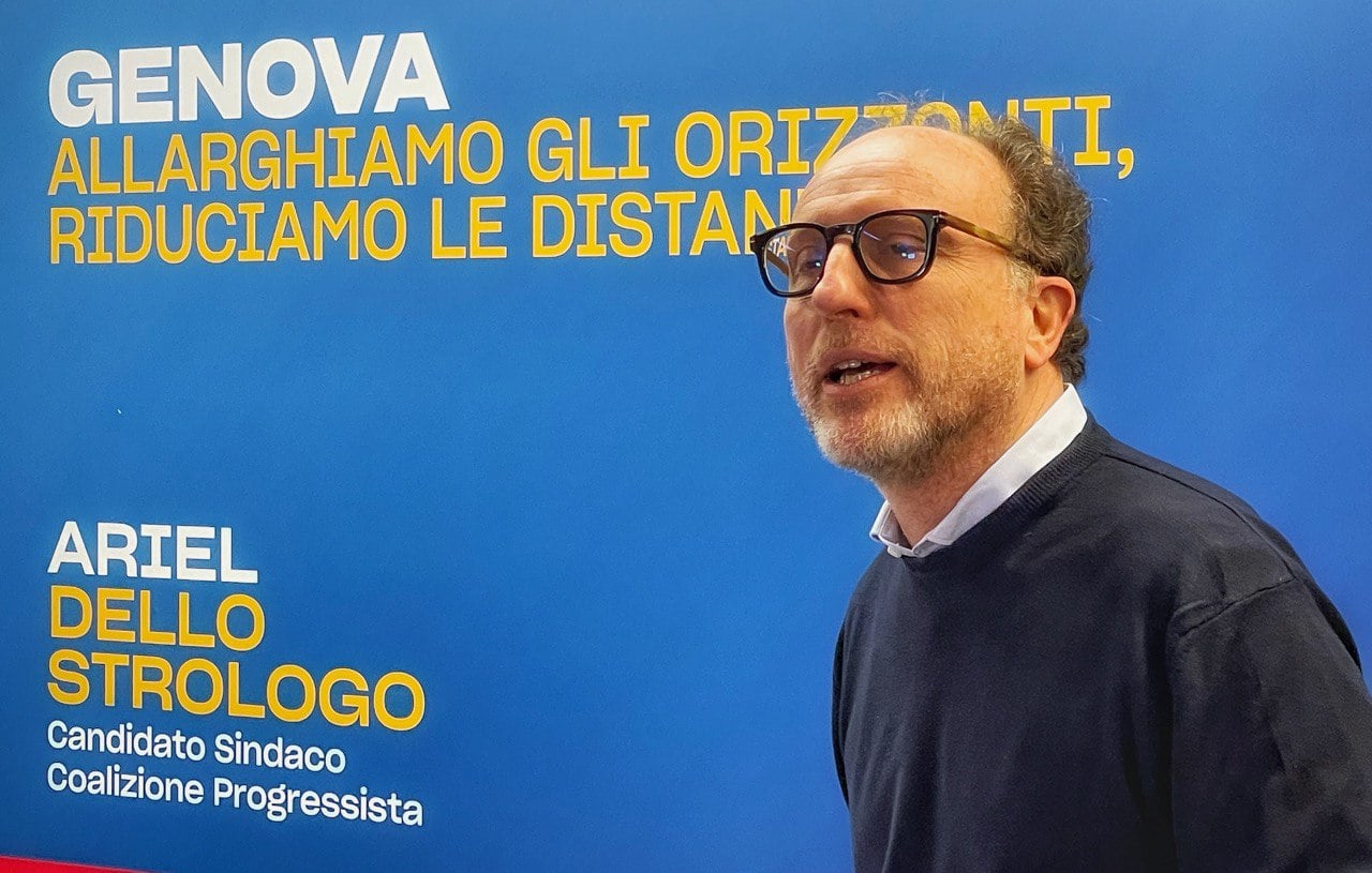 Genova, Dello Strologo lancia la campagna elettorale: "Allarghiamo gli orizzonti, riduciamo le distanze"