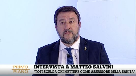 Salvini a Telenord: "L'appoggio a Bucci, il consiglio a Toti e il sì a Italia Viva"