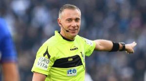 Sampdoria, Valeri l'arbitro della partita con la Salernitana