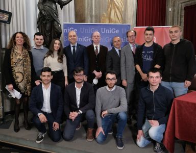 Cybersecurity, sfida simulata di attacco a un'azienda: UniGe e Leonardo premiano i quattro vincitori