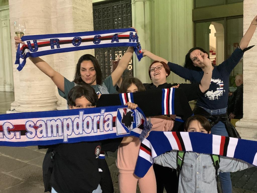 Il Derby è della Sampdoria: la festa del popolo blucerchiato