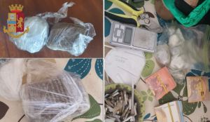 Genova, quasi un chilo di droga nell'appartamento: arrestato un 24enne