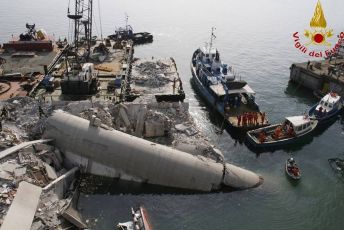 Genova, nove anni fa la tragedia della Torre Piloti