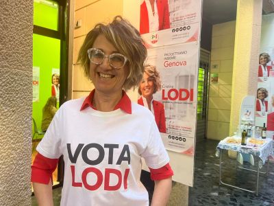 Genova, Cristina Lodi inaugura il suo point elettorale: "Per una città coesa, europea, educativa e solidale"