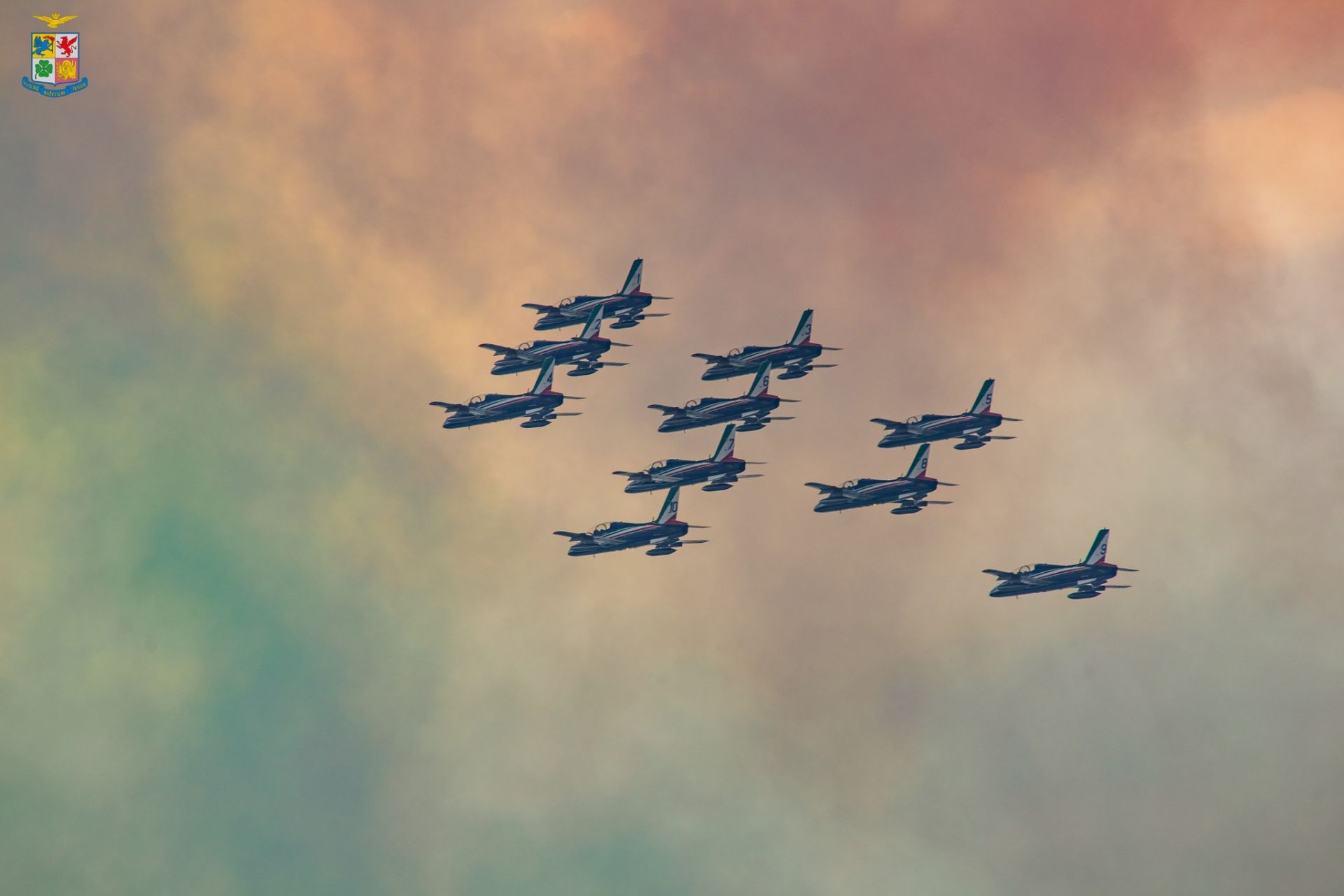 Genova, ecco cosa si vede dalle Frecce Tricolori. Il video