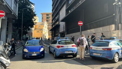 Genova, allarme bomba al tribunale. Bonifica terminata ma forti disagi