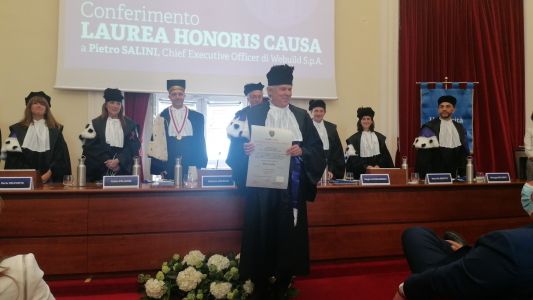 Genova, Unige conferisce la laurea honoris causa in ingegneria all'ad di Webuild Pietro Salini