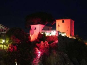 Genova, nuova illuminazione per il castello di Nervi